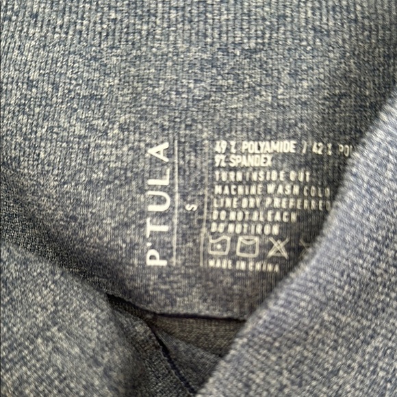 P'tula Seamless Legging Tide blue - Picture 3 of 4